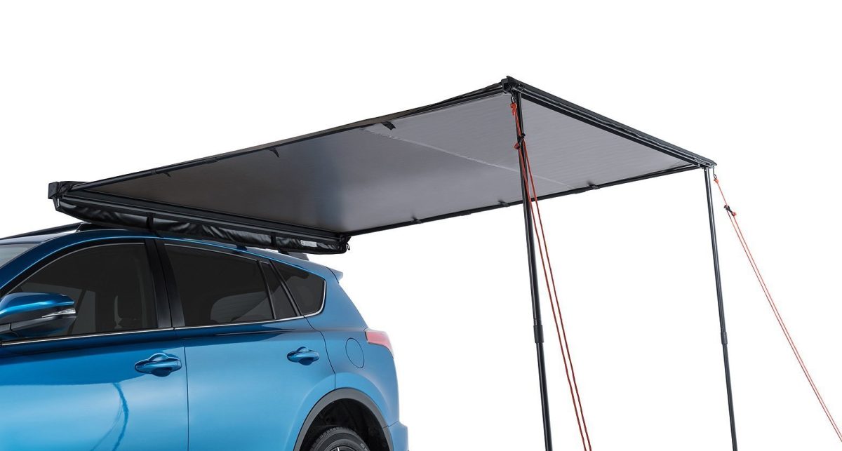 image of a rhino rack roof rack awning