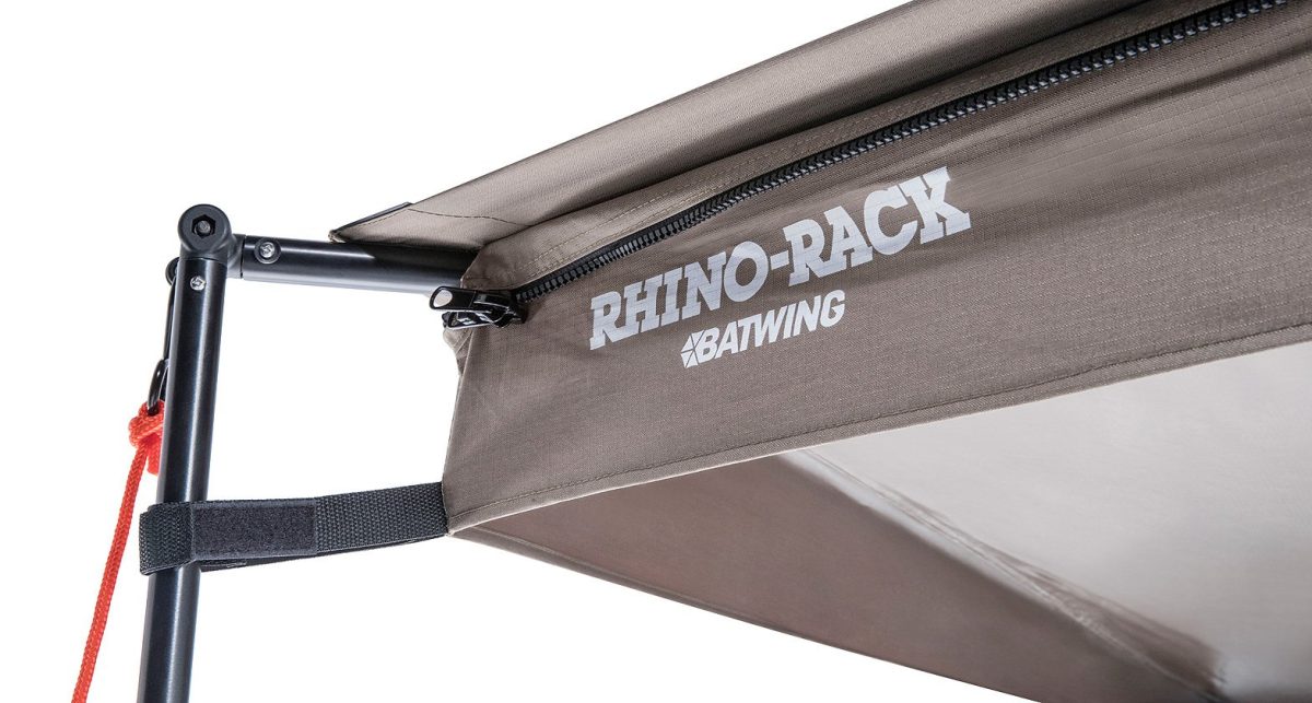 image of a rhino rack roof rack awning
