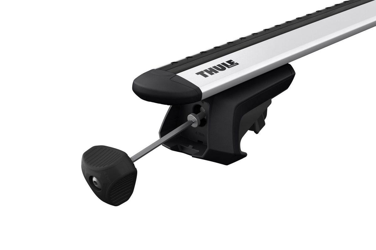 image of thule evo wingbar locking mechanism