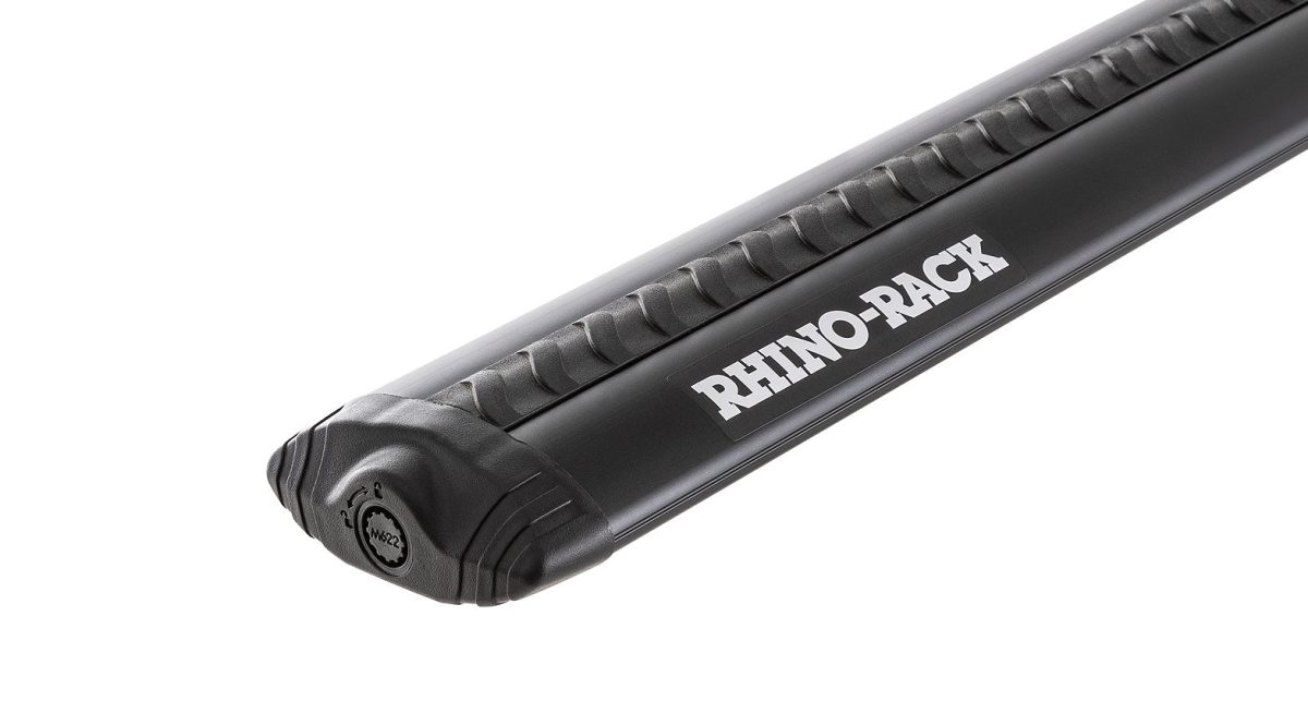 close up image of rhino vortex roof racks