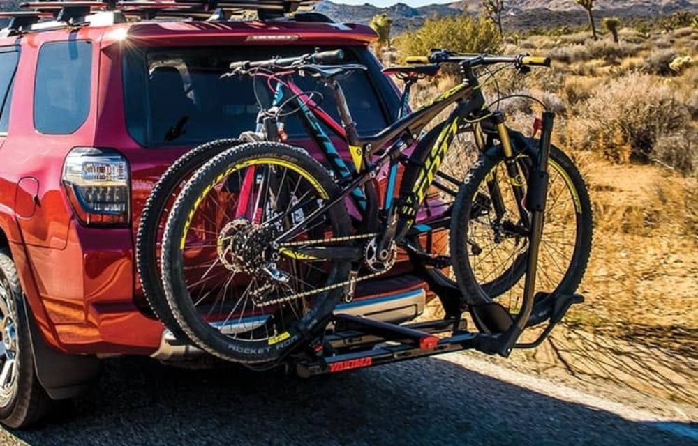 bike hitch - yakima - roof racks on the run